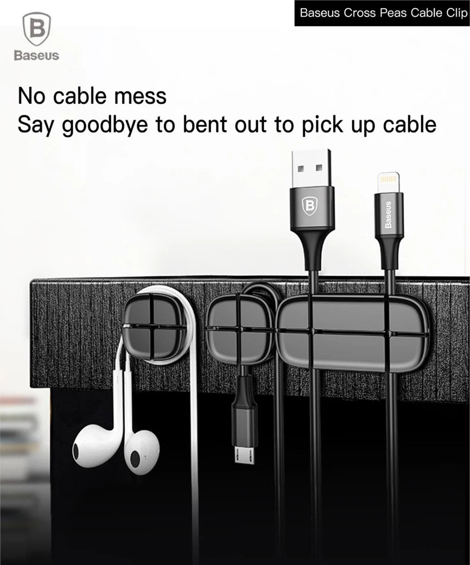 Baseus Magnetic Cable Organizer Clip
