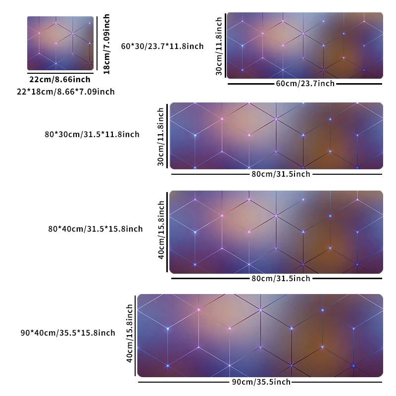 Large Non-Slip Gaming Mouse Pad