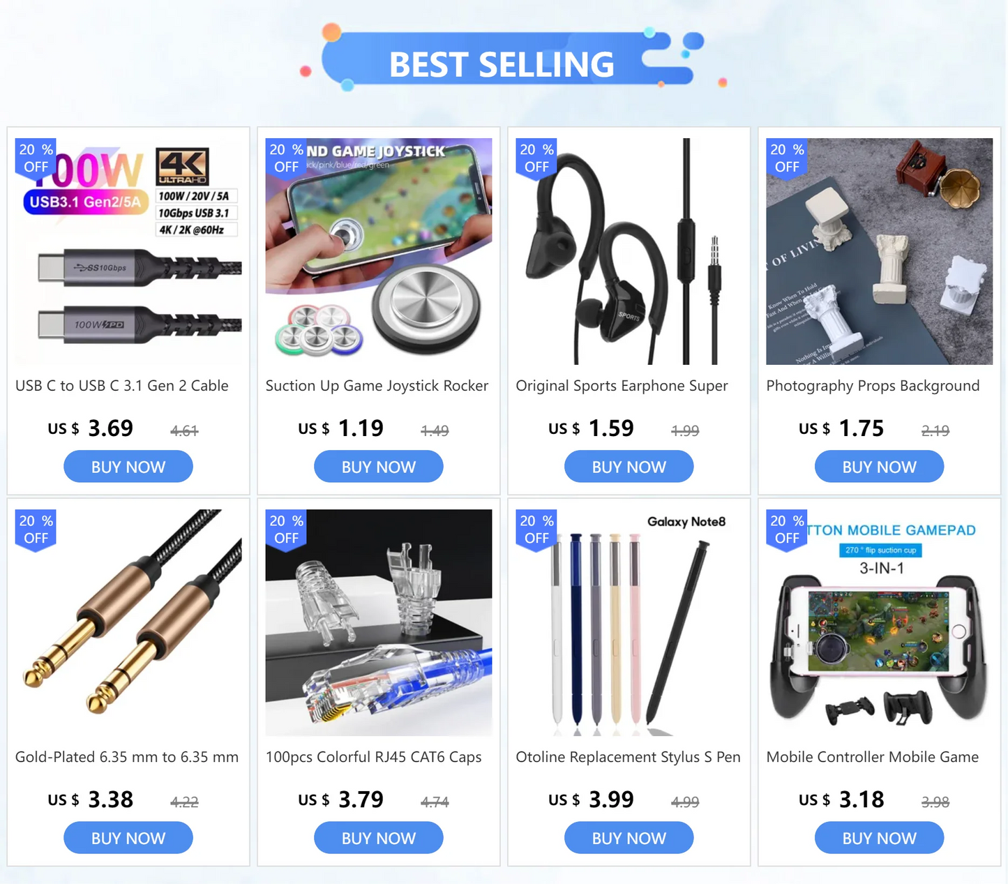Suction Cup Mobile Gaming Joystick